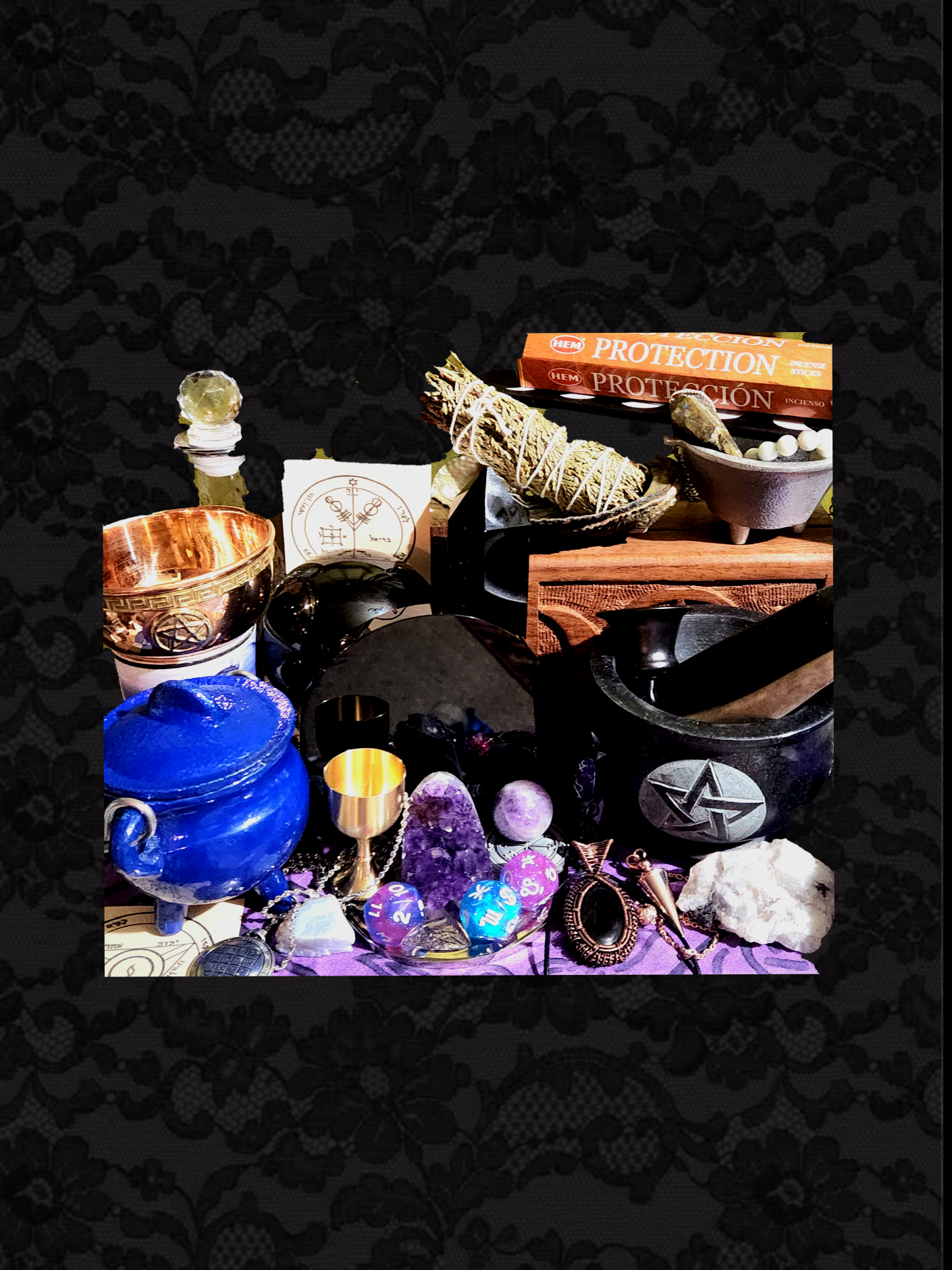 Intuition witch altar set!