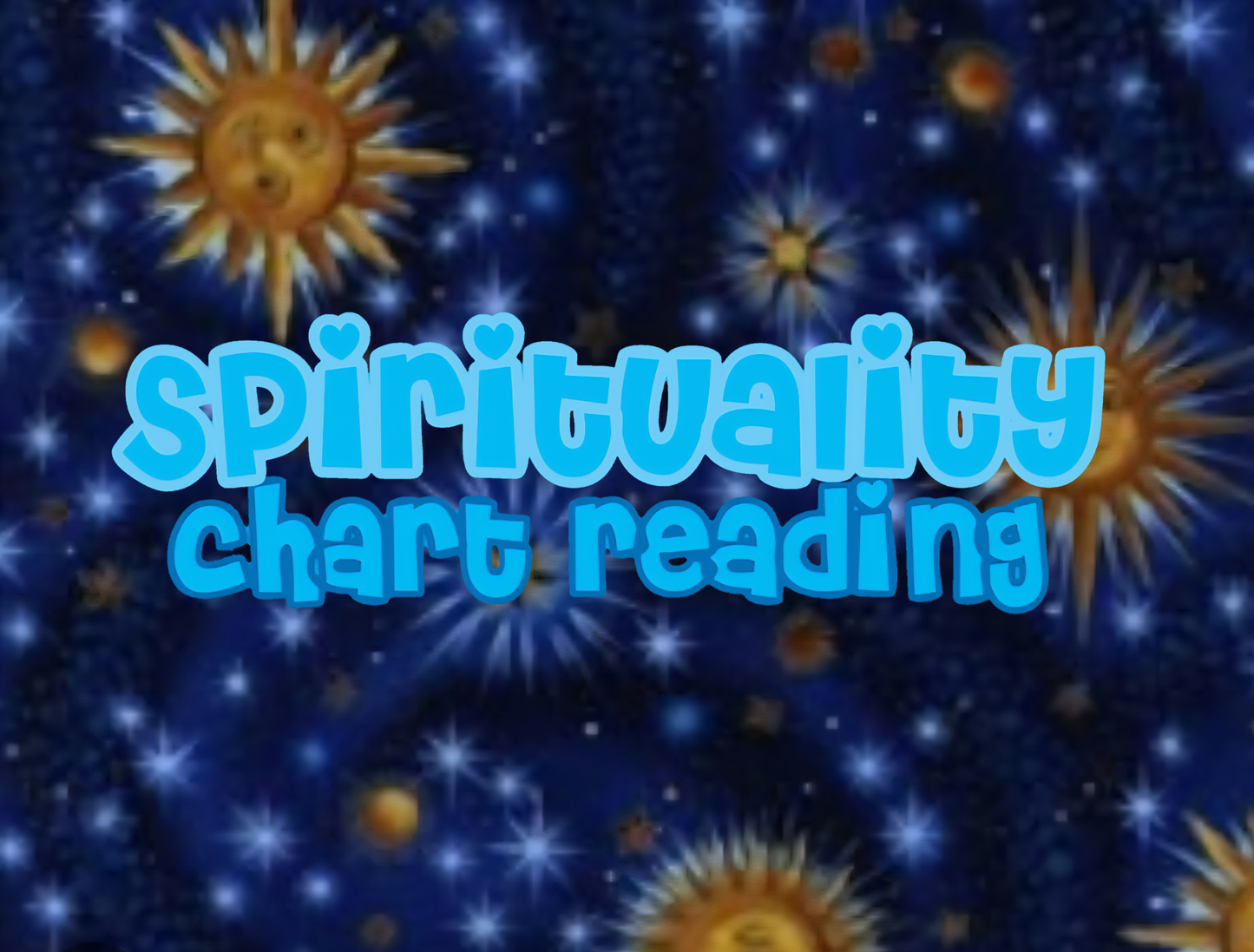 Magic/spirituality astrology chart reading