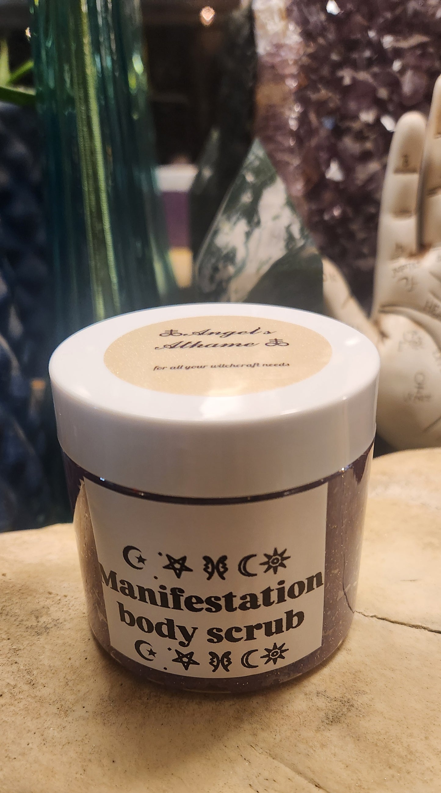 Manifestation body scrub