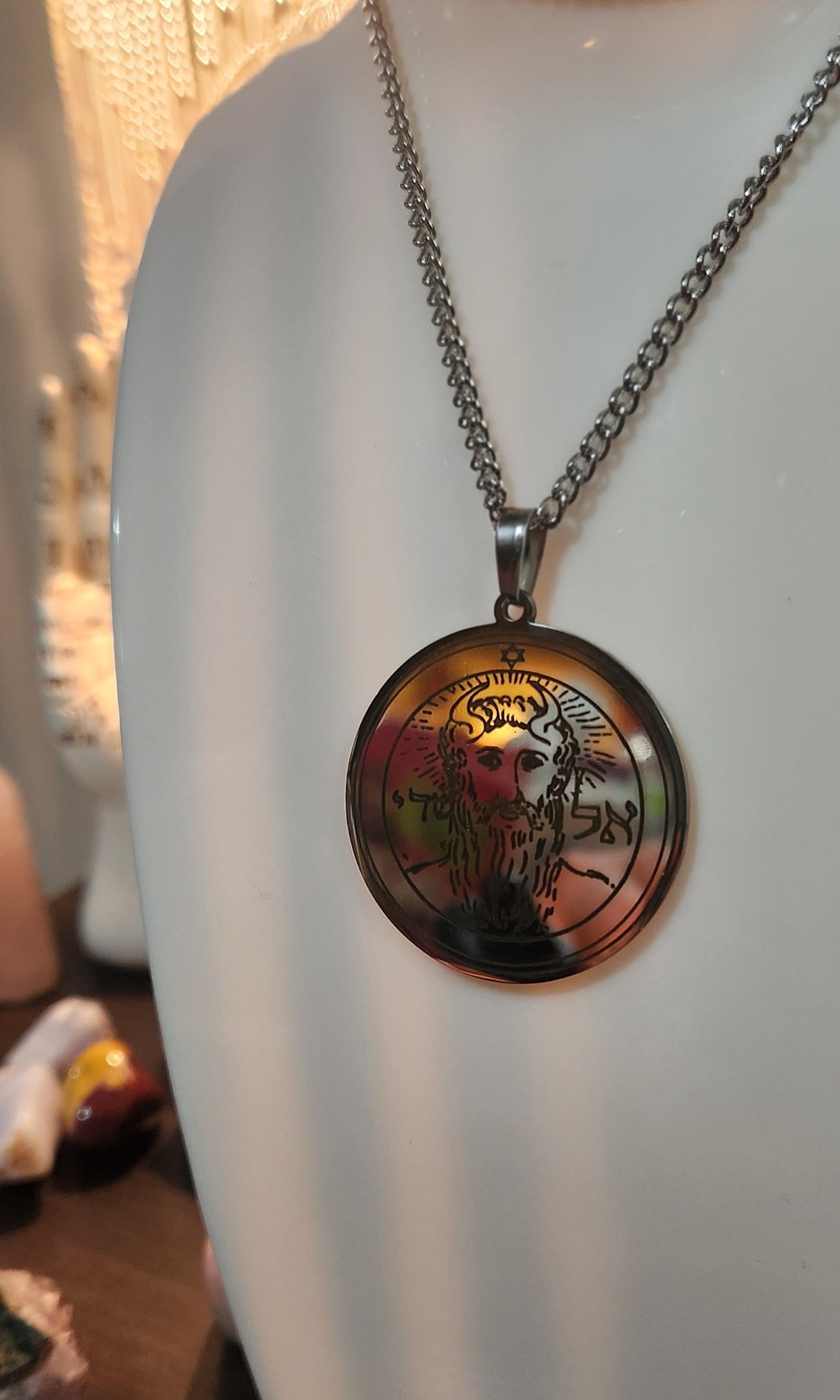 King solomon pentacle necklace