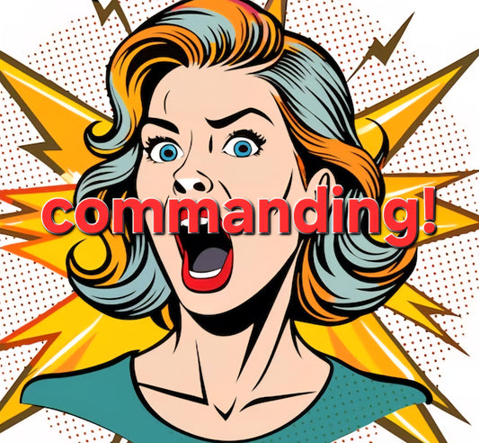 Commanding 7 day candle