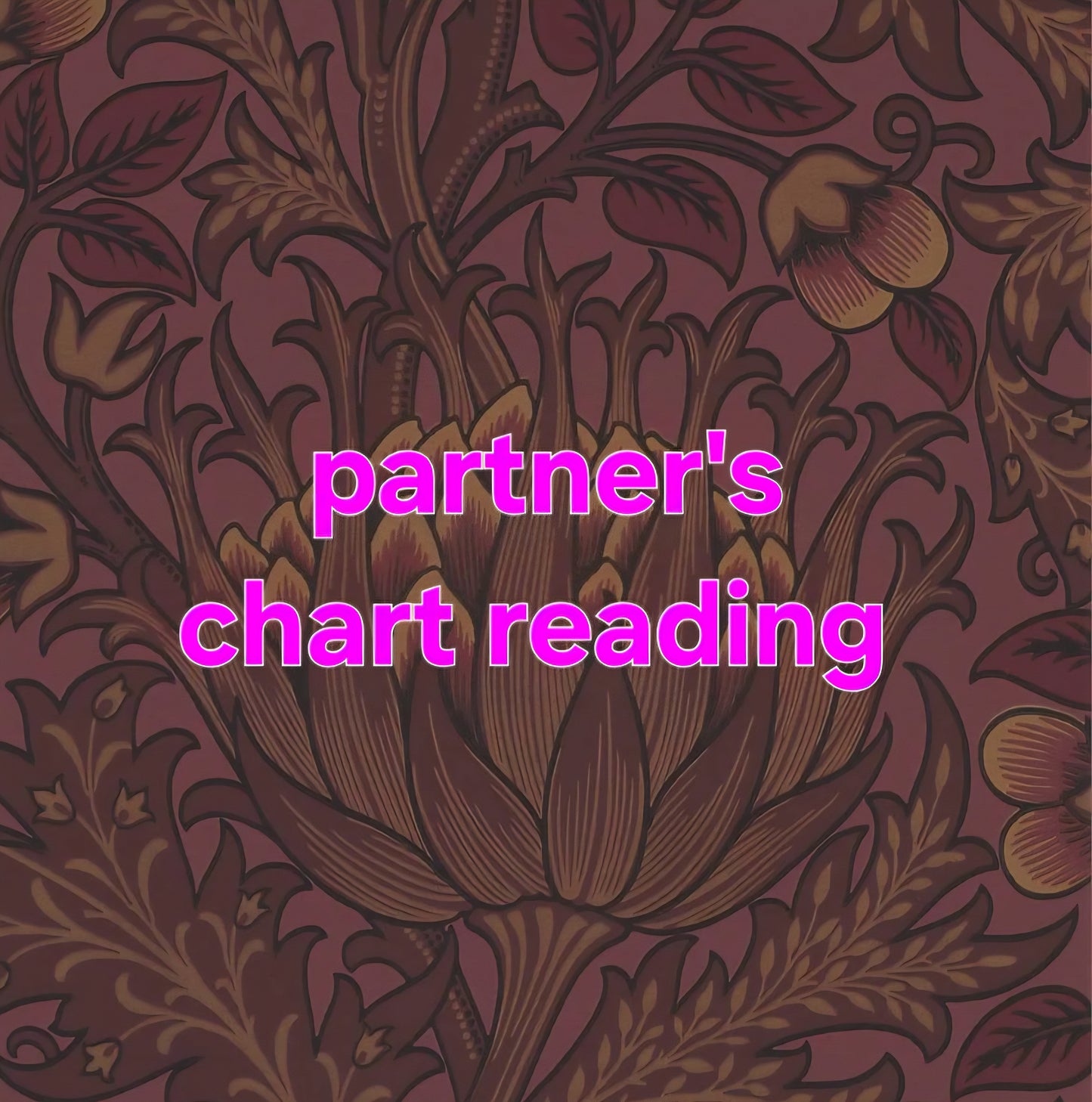 Partner's chart reading
