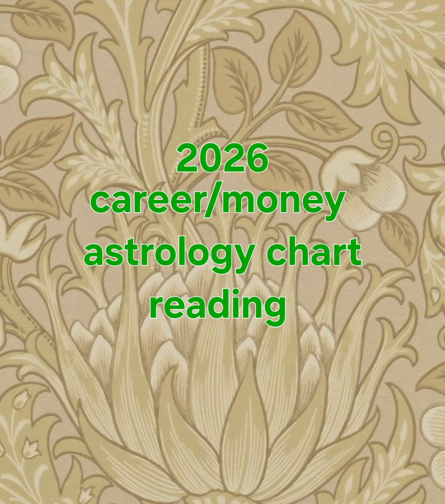 2026 career/money/finances reading