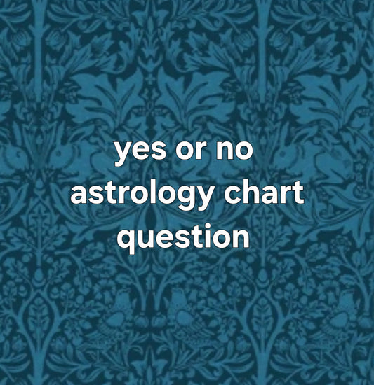 Specific question astrology reading