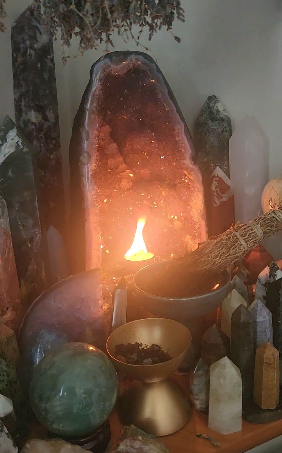 𖤐road opener candle casting! 𖤐