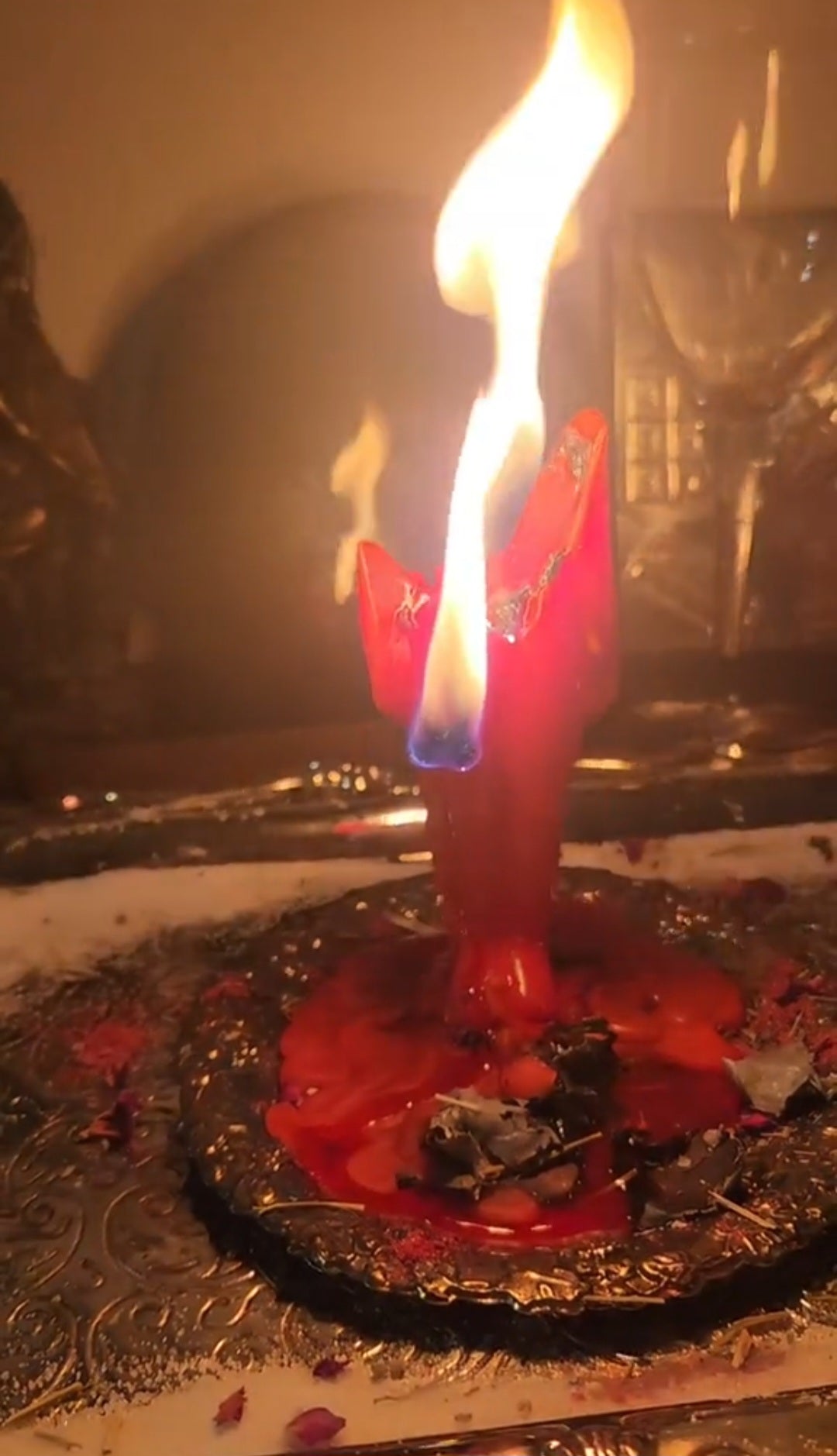 Domination candle casting