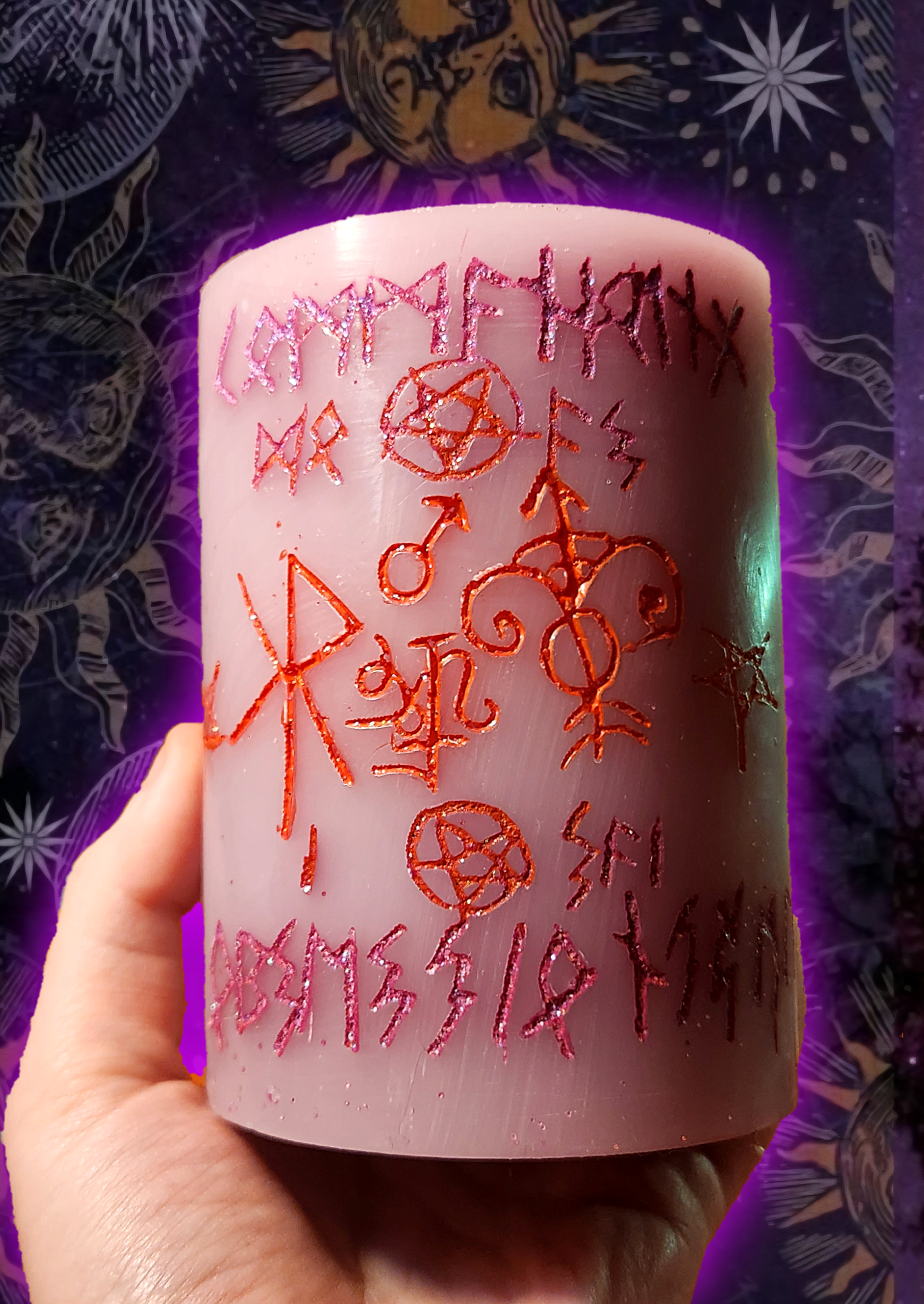 obsession pillar spell candle