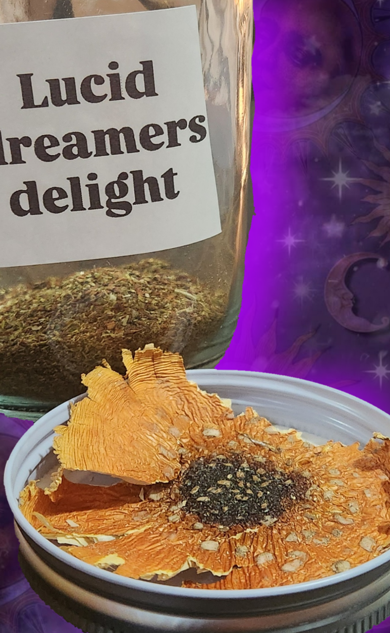 🍄 "Lucid dreamers delight" tea blend 🍄