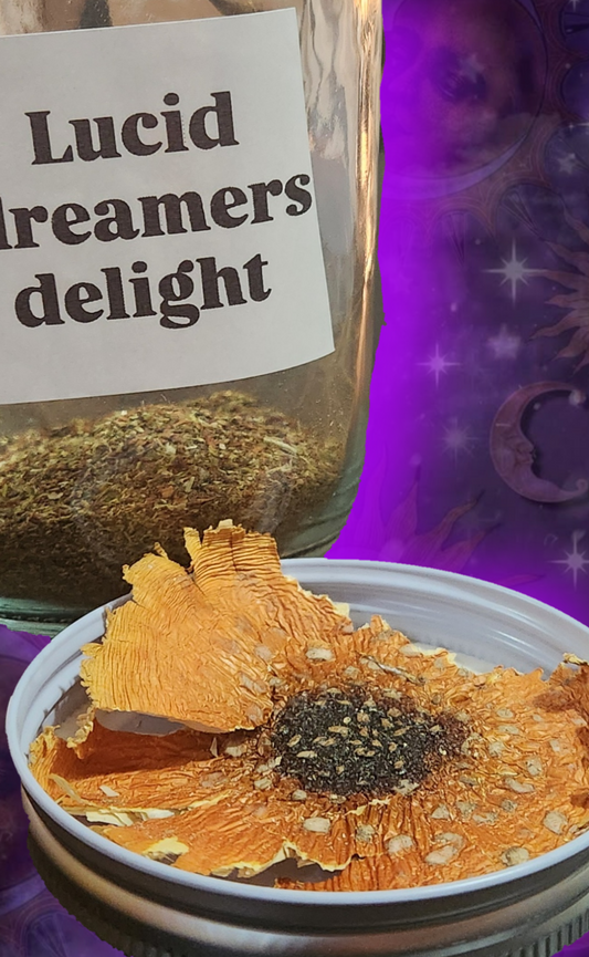 🍄 "Lucid dreamers delight" tea blend 🍄