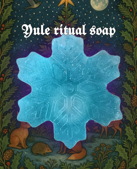 Yule ritual soap bath bar