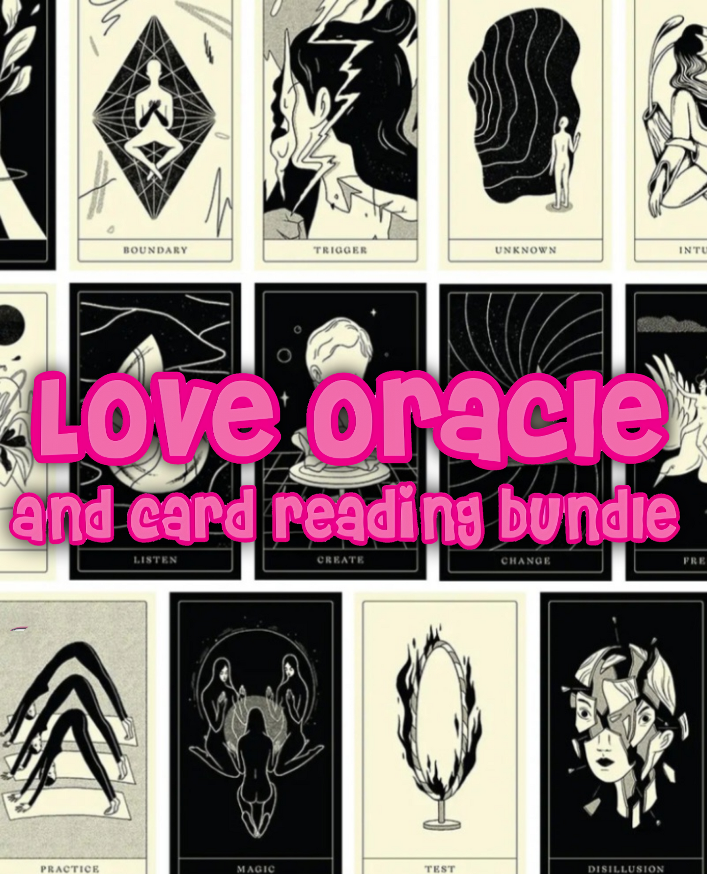 ❤️꩜ love oracle and love tarot bundle! ꩜❤️