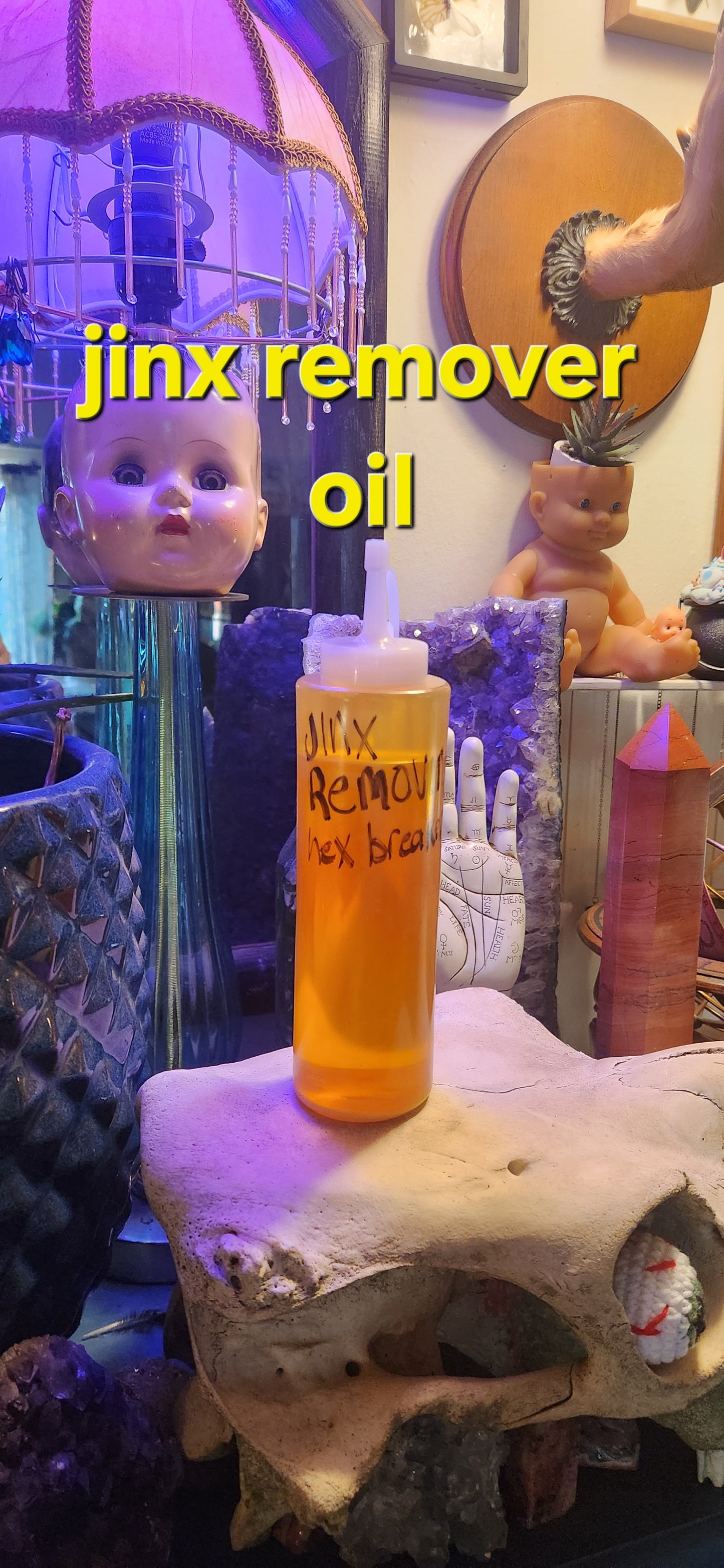 Jinx remover oil