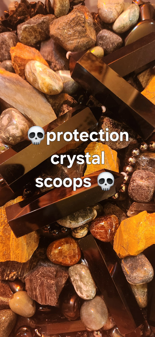 Protection crystal scoops