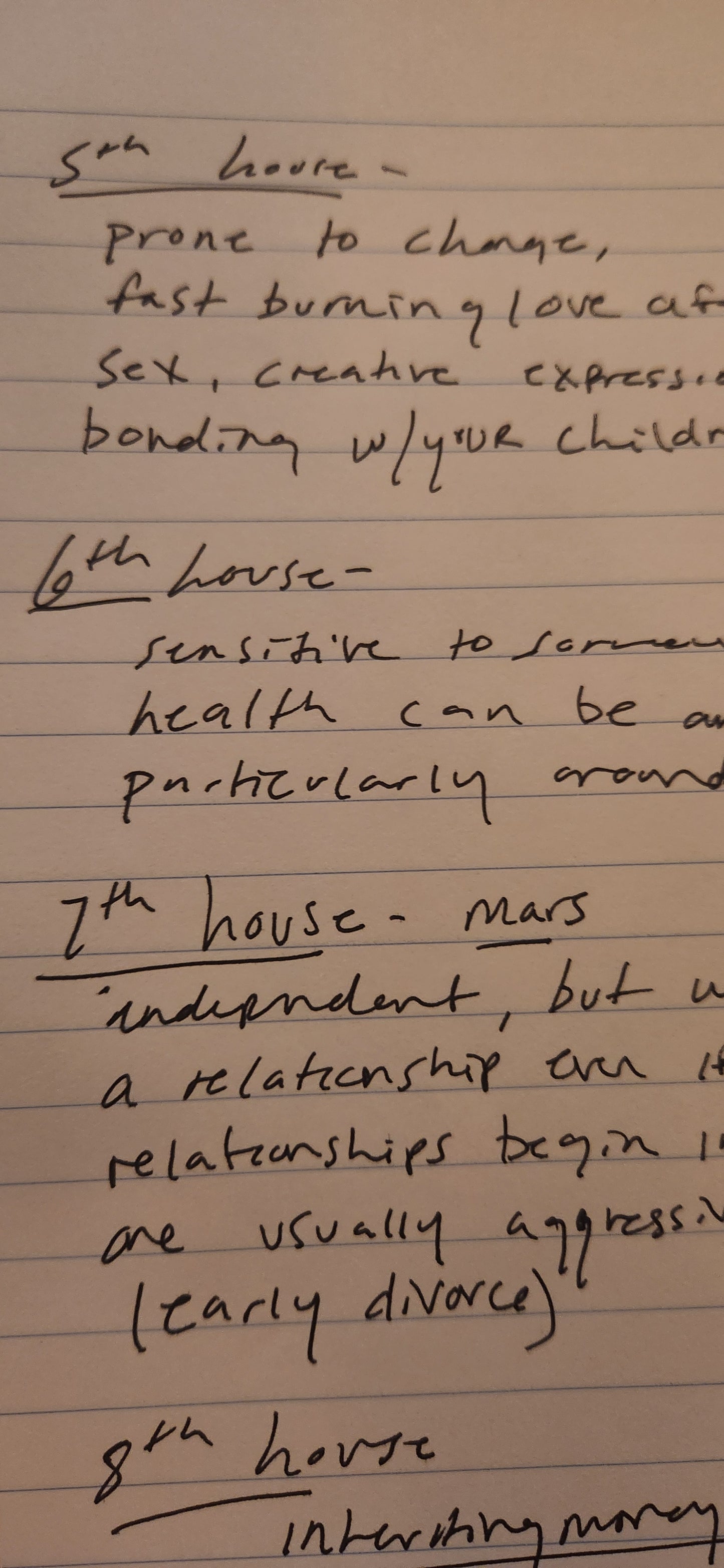 General chart reading