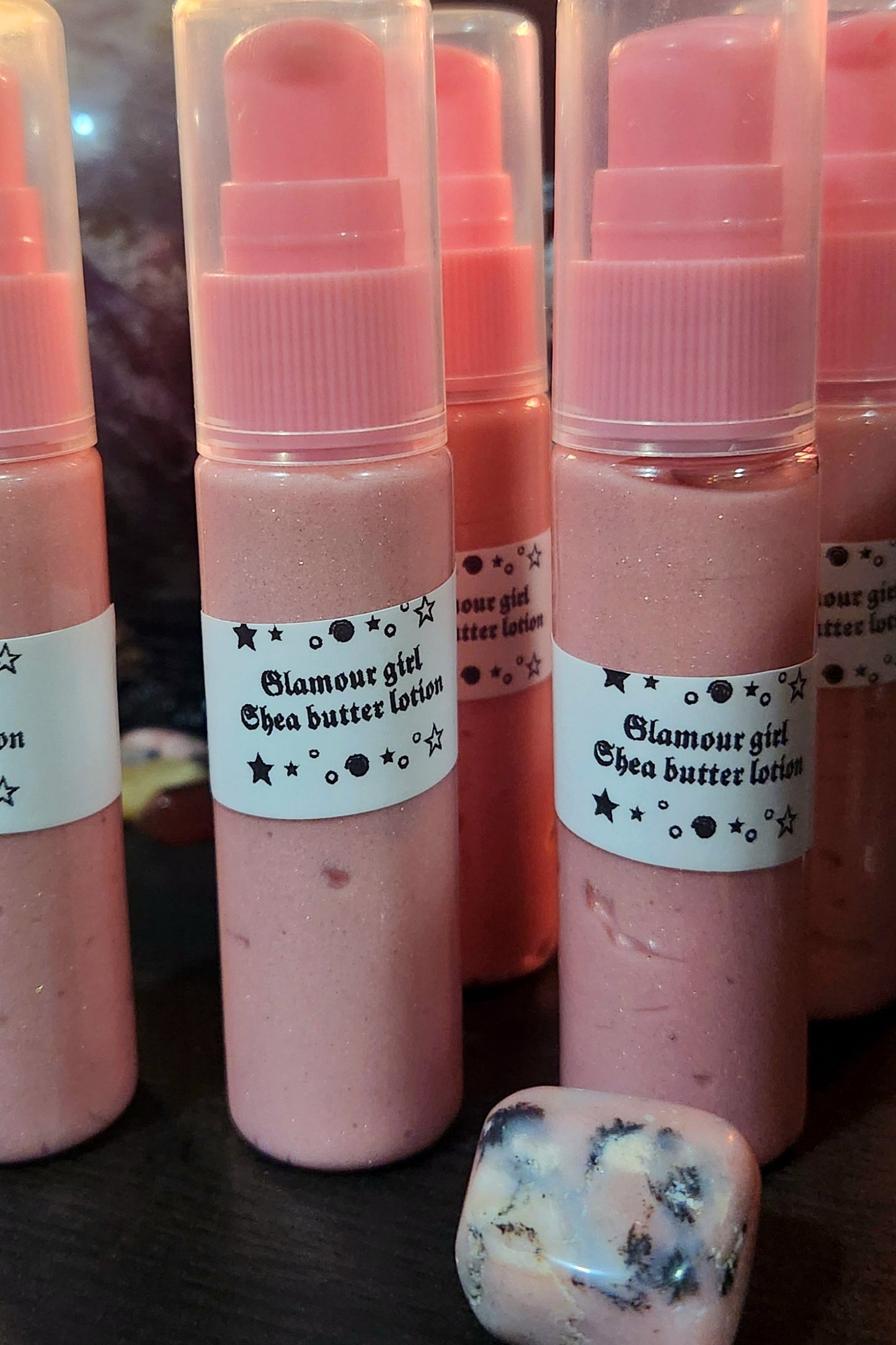 Glamour girl extreme glitter shea butter lotion