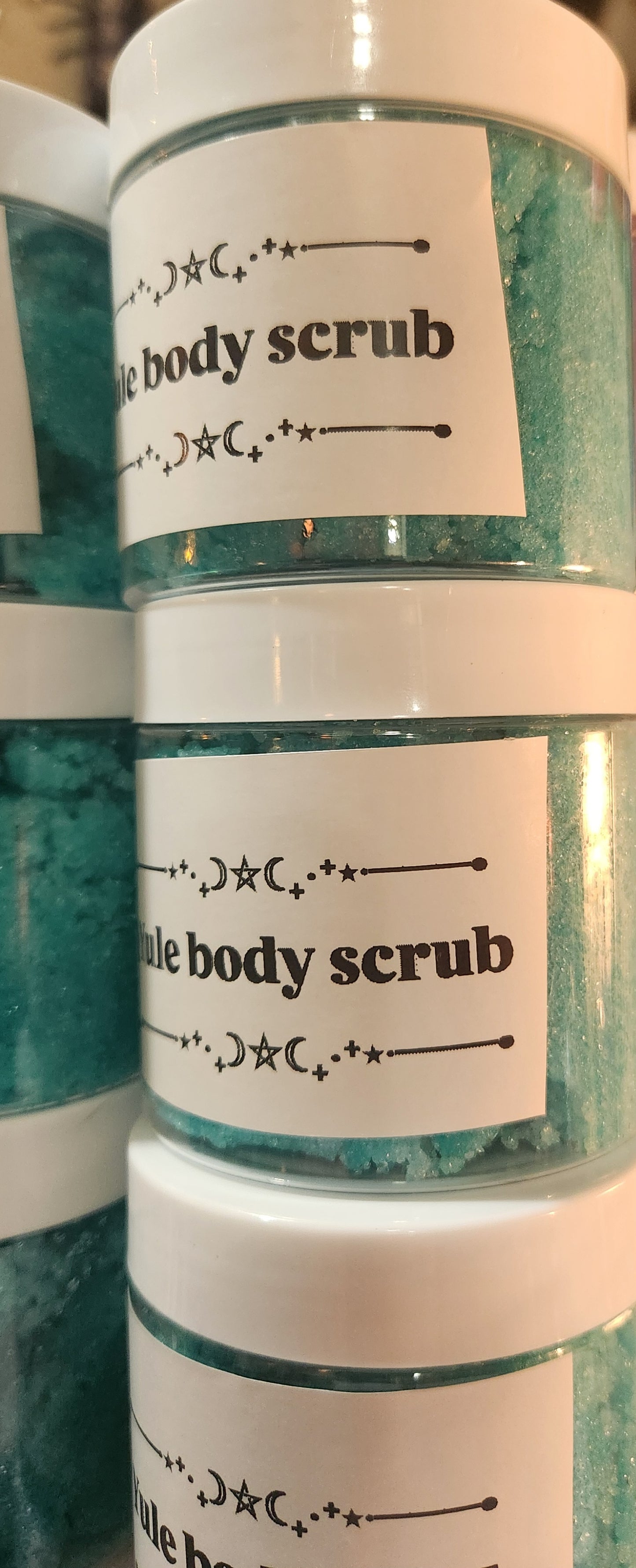 Yule ritual body scrub