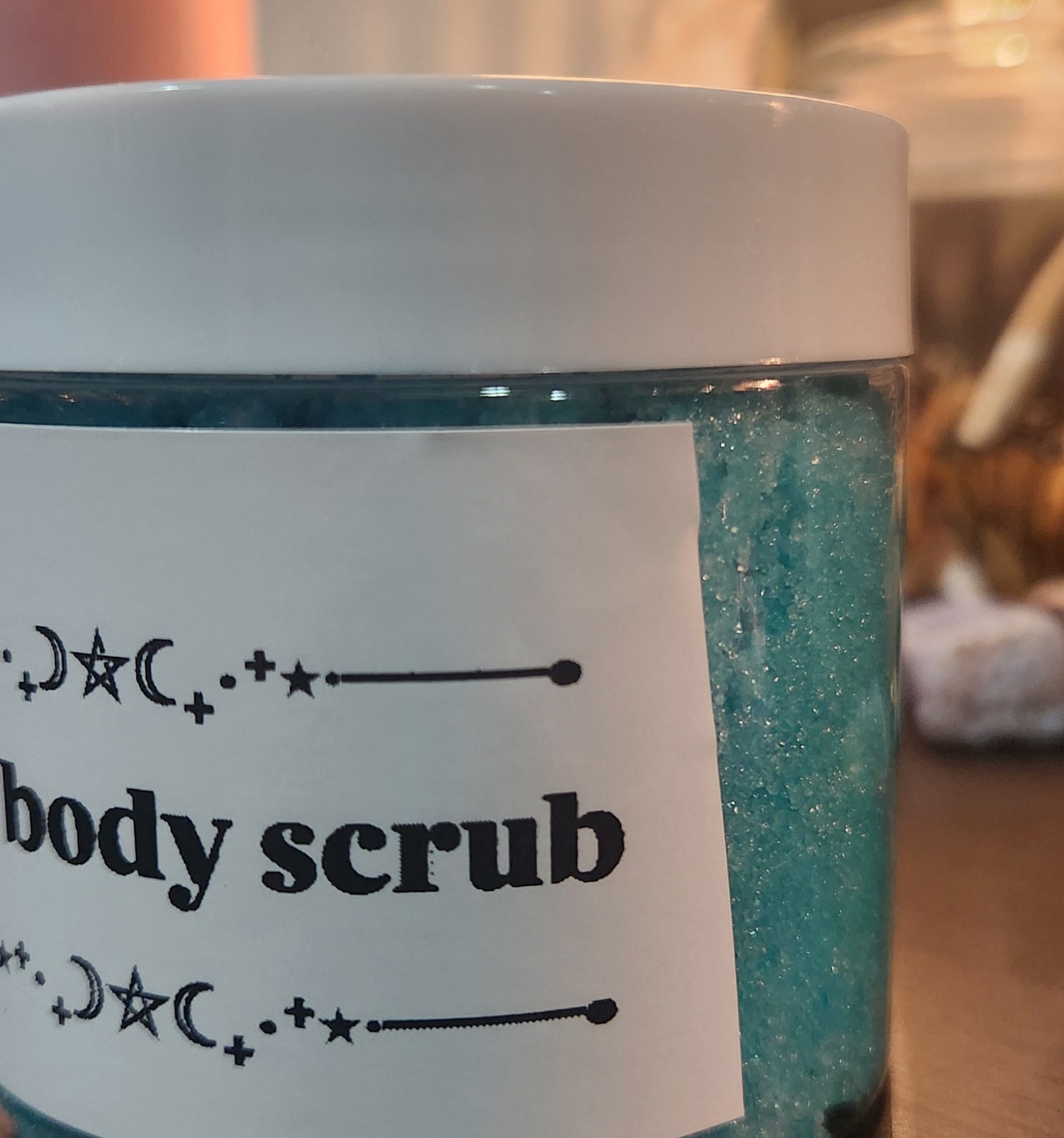 Yule ritual body scrub
