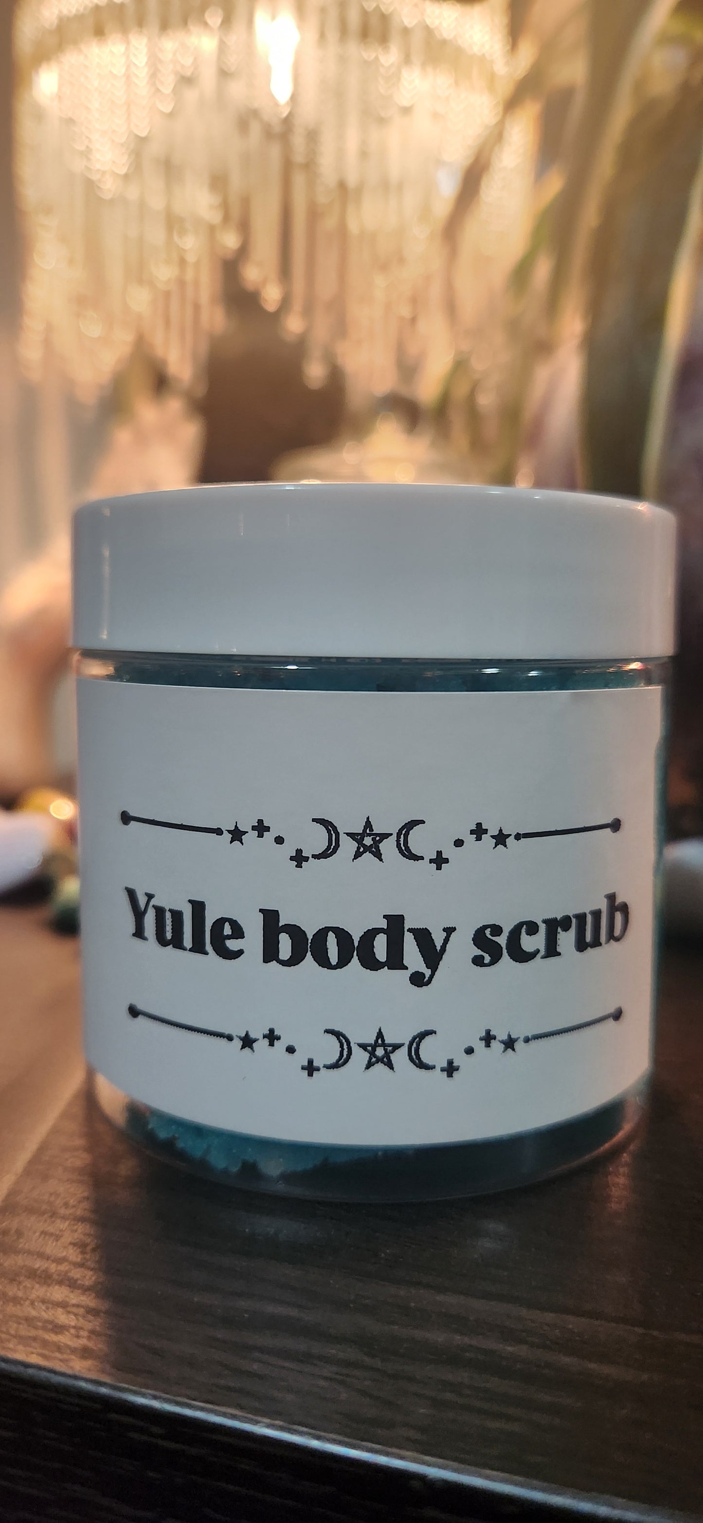 Yule ritual body scrub