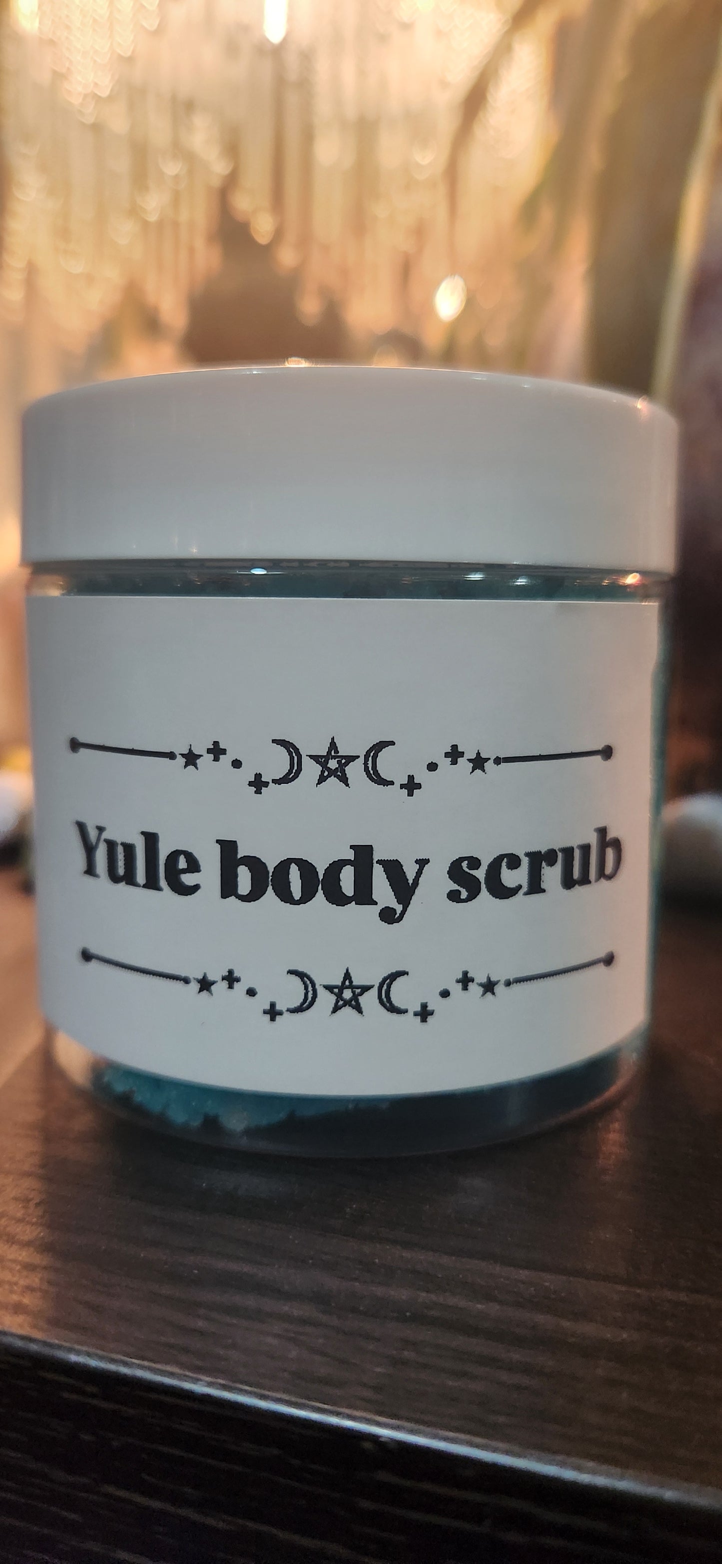Yule ritual body scrub