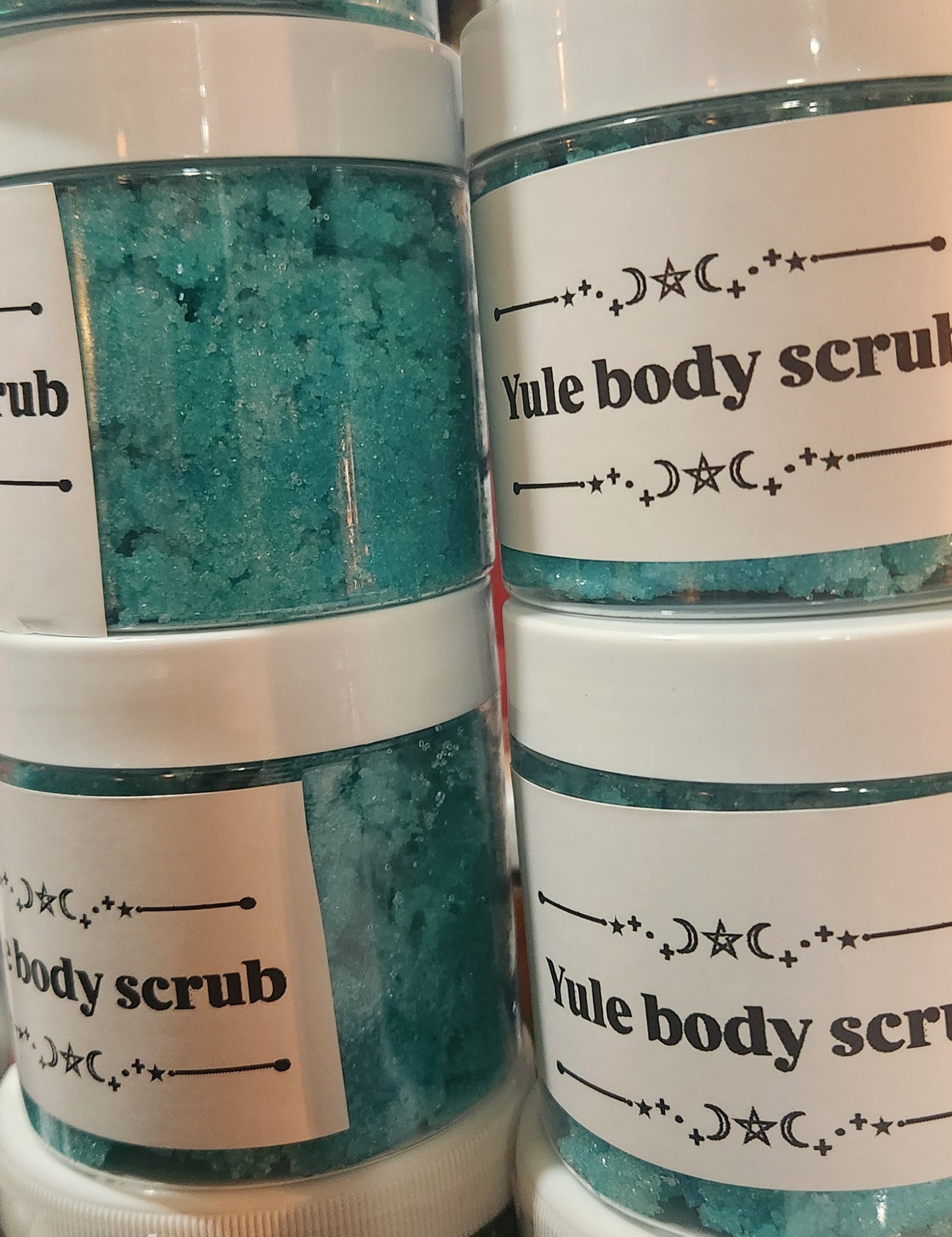 Yule ritual body scrub