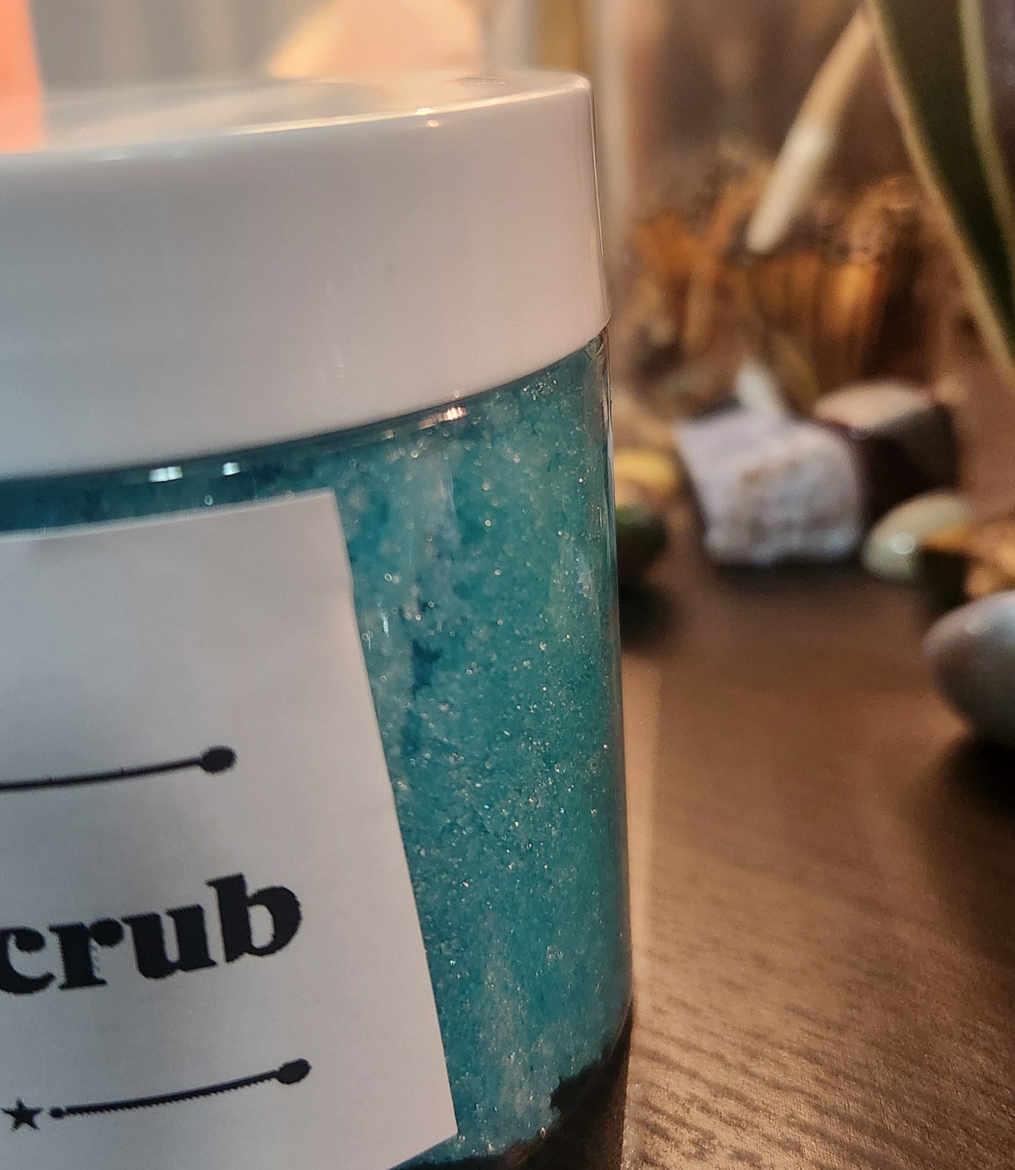 Yule ritual body scrub