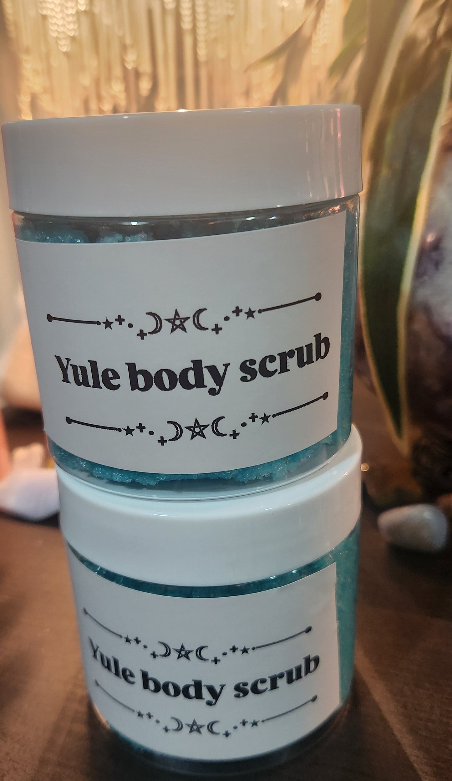 Yule ritual body scrub