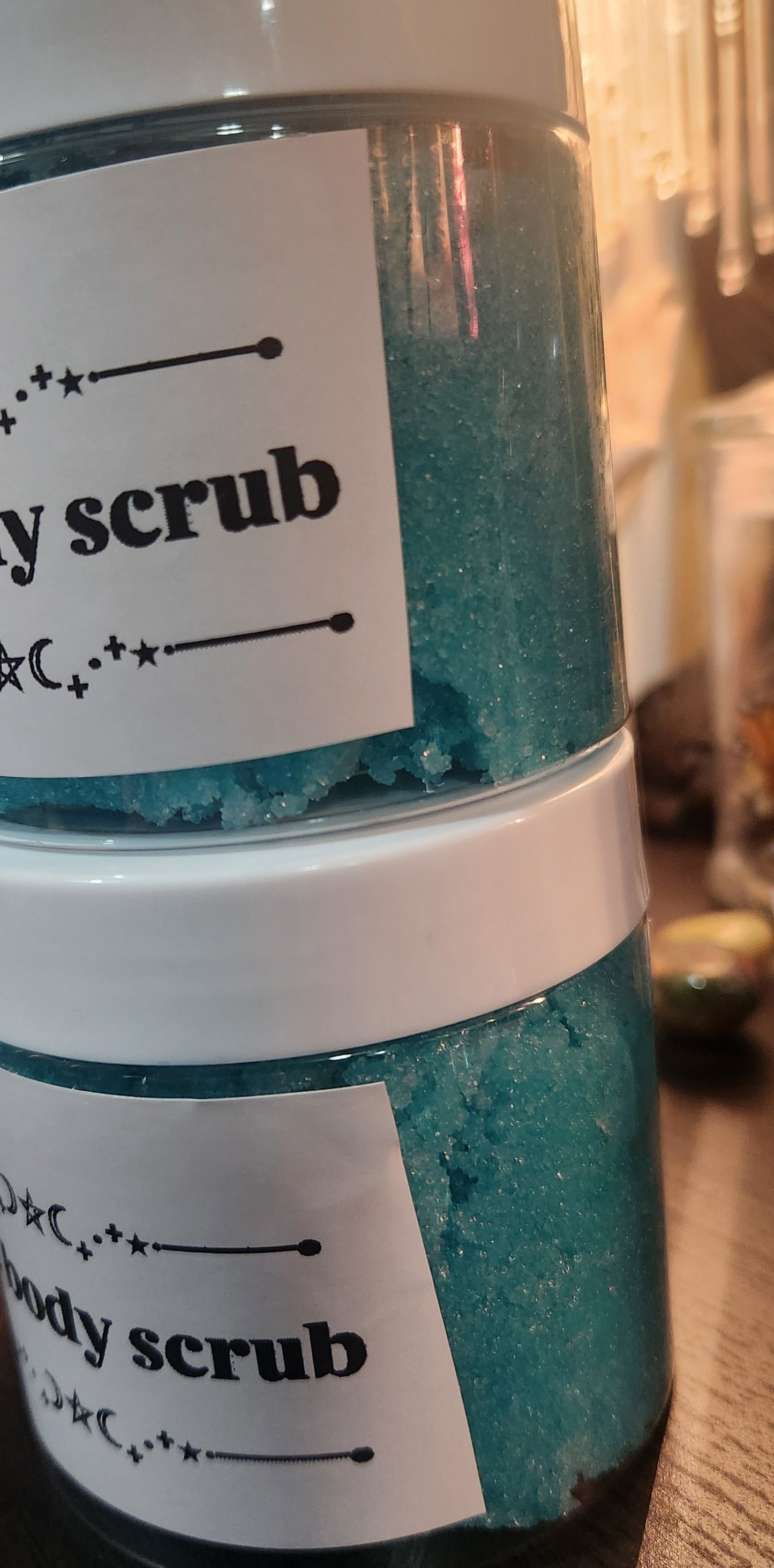 Yule ritual body scrub