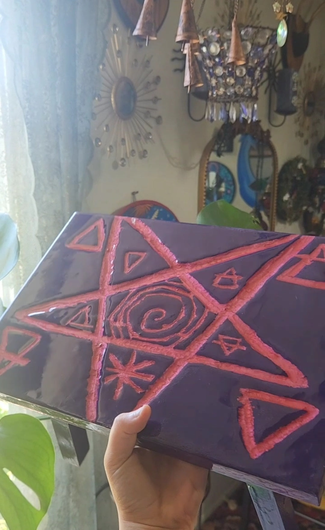 Manifestation altar witch table✨️🌙