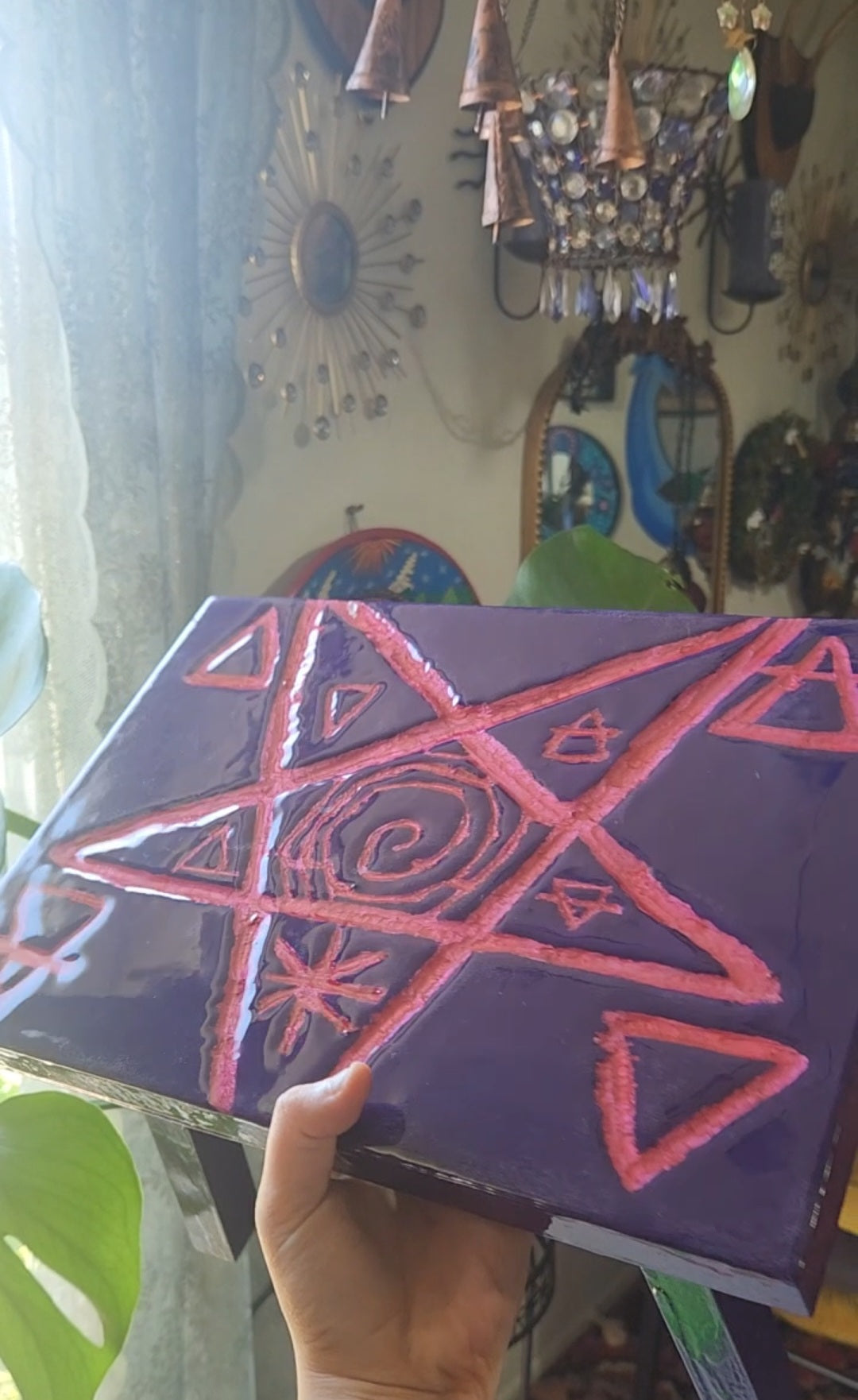 Manifestation altar witch table✨️🌙