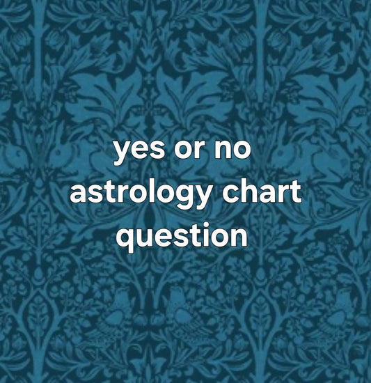 Specific question astrology reading
